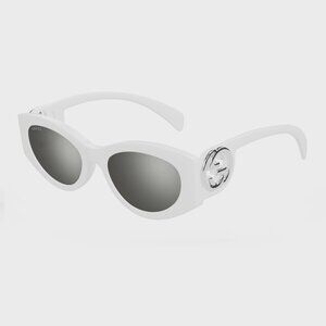 NEW GUCCI WOMEN SUNGLASSES, WHITE NEW COLLECTION GUCCI EYEWEAR